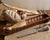 Vagabond House Lodge Style Baguette Board with Antler Bread Knife
