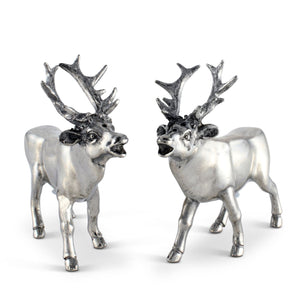 Vagabond House Lodge Style Deer Salt & Pepper Set