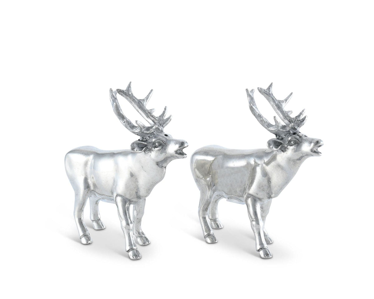 Vagabond House Lodge Style Deer Salt &amp; Pepper Set