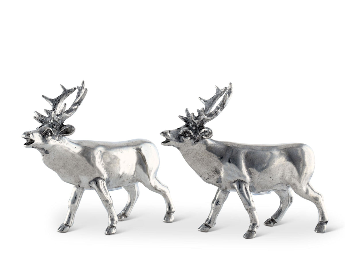 Vagabond House Lodge Style Deer Salt &amp; Pepper Set