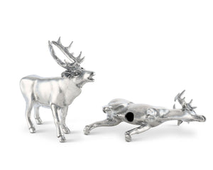 Vagabond House Lodge Style Deer Salt & Pepper Set