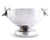 Vagabond House Lodge Style Elk Head Stainless Ice Tub