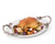 Vagabond House Lodge Style Fallen Antler Stoneware Tray