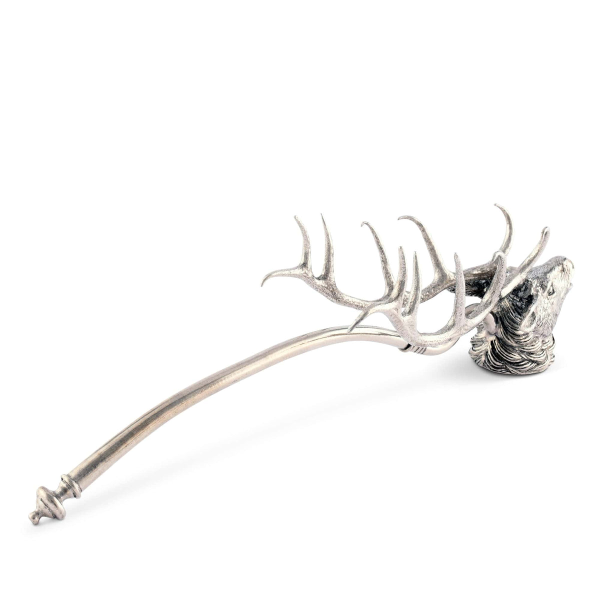 Vagabond House Lodge Style Pewter Elk Candle Snuffer
