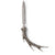 Vagabond House Lodge Style Pewter Handle Antler Letter Opener
