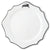 Vagabond House Lodge Style Running Elk Bone China Scallop Charger Platinum Rim