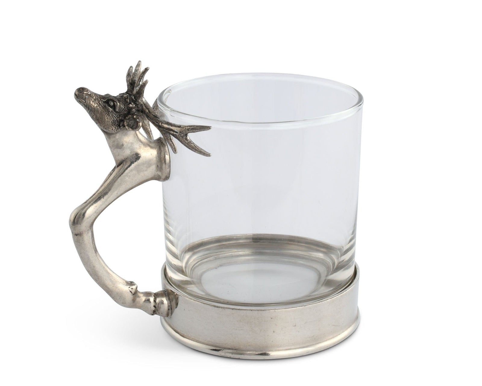 Vagabond House Lodge Style Stag Handle Glass - Short