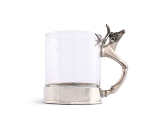 Vagabond House Lodge Style Stag Handle Glass - Short