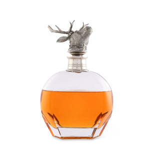 Vagabond House Lodge Style Wide Elk Liquor Decanters