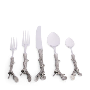 Vagabond House Majestic Forest Acorn Flatware Set