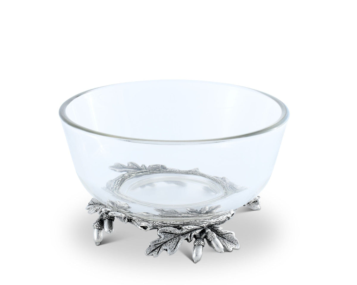 Vagabond House Majestic Forest Acorn &amp; Oak Leaf Dip Bowl