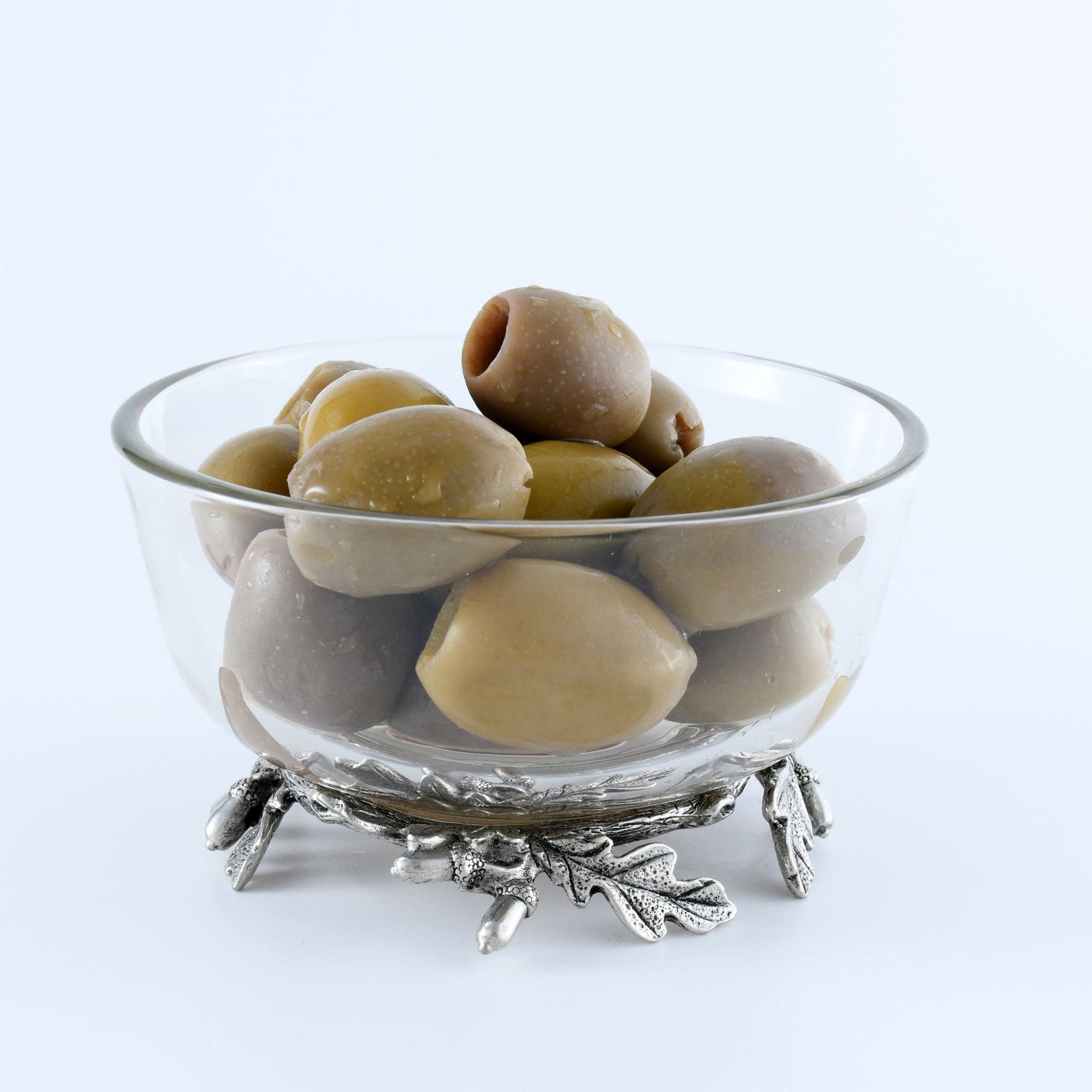 Vagabond House Majestic Forest Acorn & Oak Leaf Dip Bowl