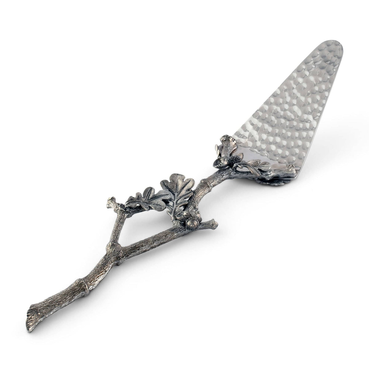 Vagabond House Majestic Forest Acorn &amp; Oak Leaf Handle Pie Server