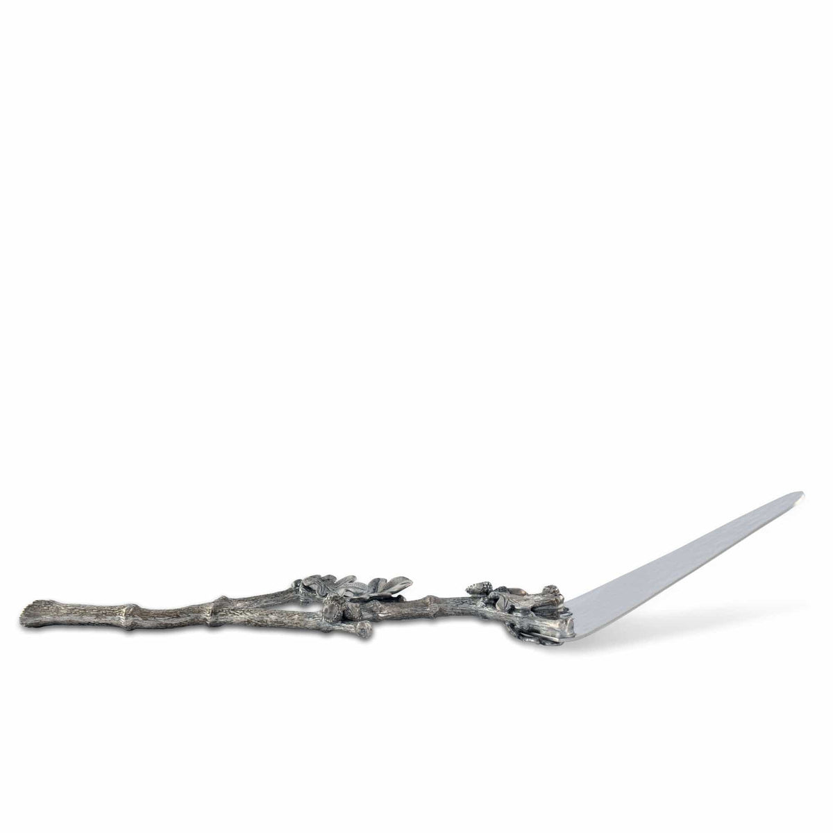 Vagabond House Majestic Forest Acorn &amp; Oak Leaf Handle Pie Server