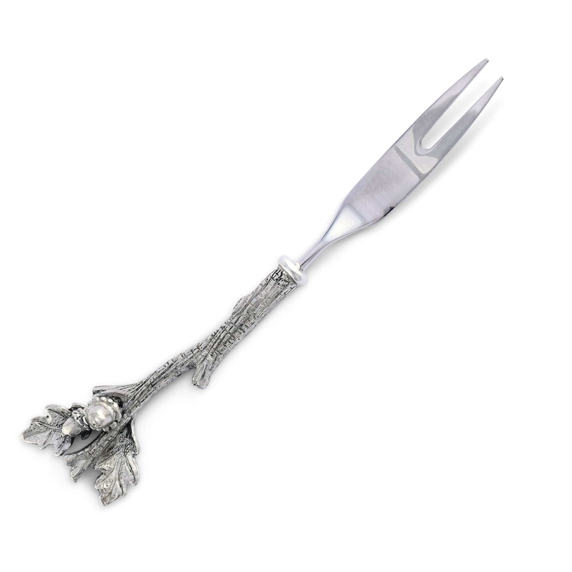 Vagabond House Majestic Forest Acorn & Oak Leaf Hors d'oeuvre Fork