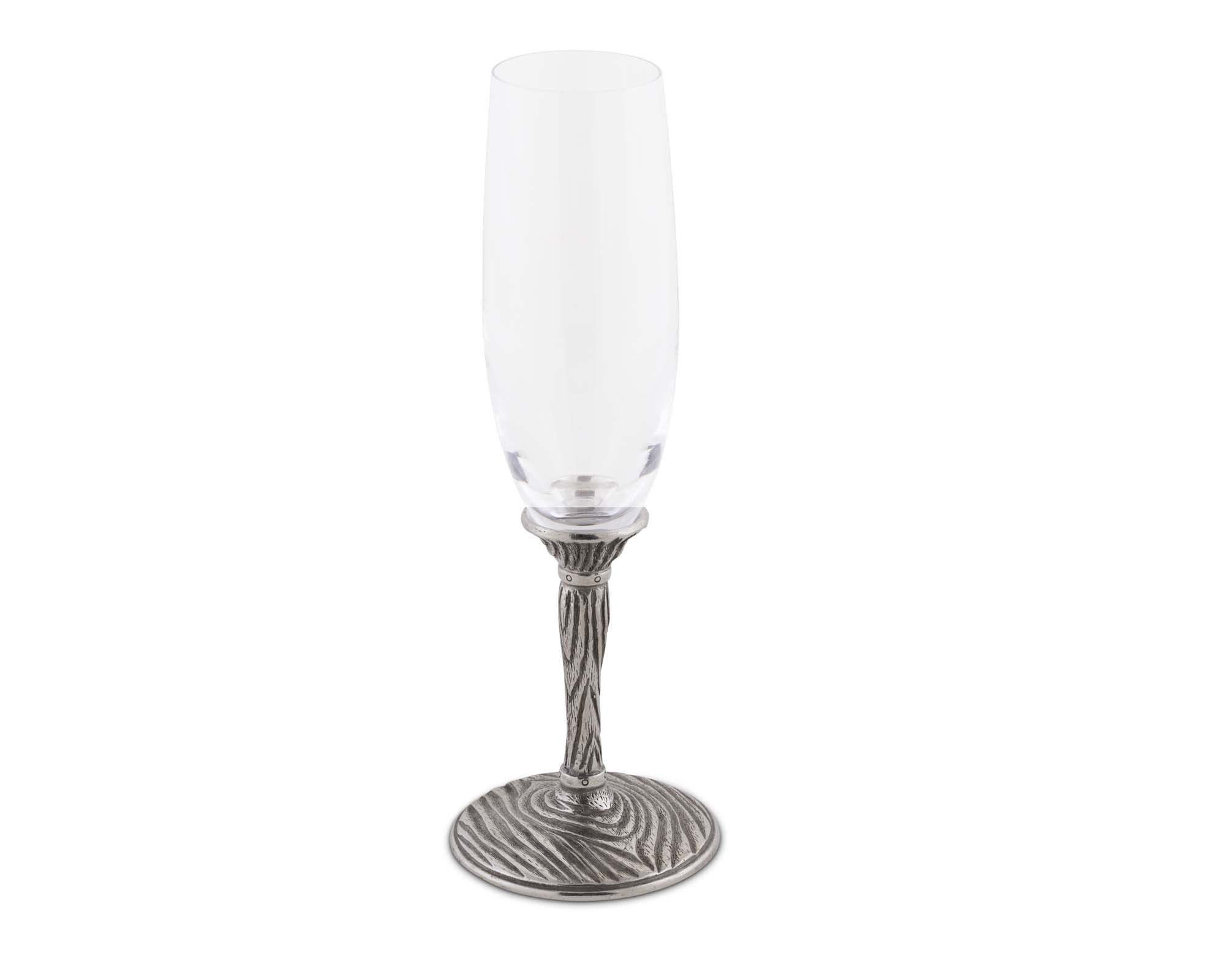 12 oz Champagne Flute Pewter