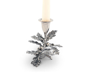 Vagabond House Majestic Forest Oak Leaf Candlestick - 1 Taper