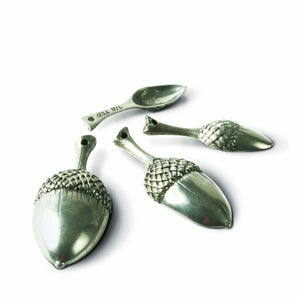 Vagabond House Majestic Forest Pewter Acorn Measuring Spoons