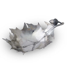 Vagabond House Majestic Forest Pewter Forest Leaf Dish