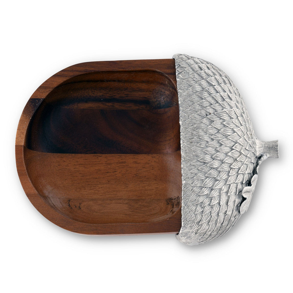 Vagabond House Majestic Forest Wood Acorn Nut Bowl