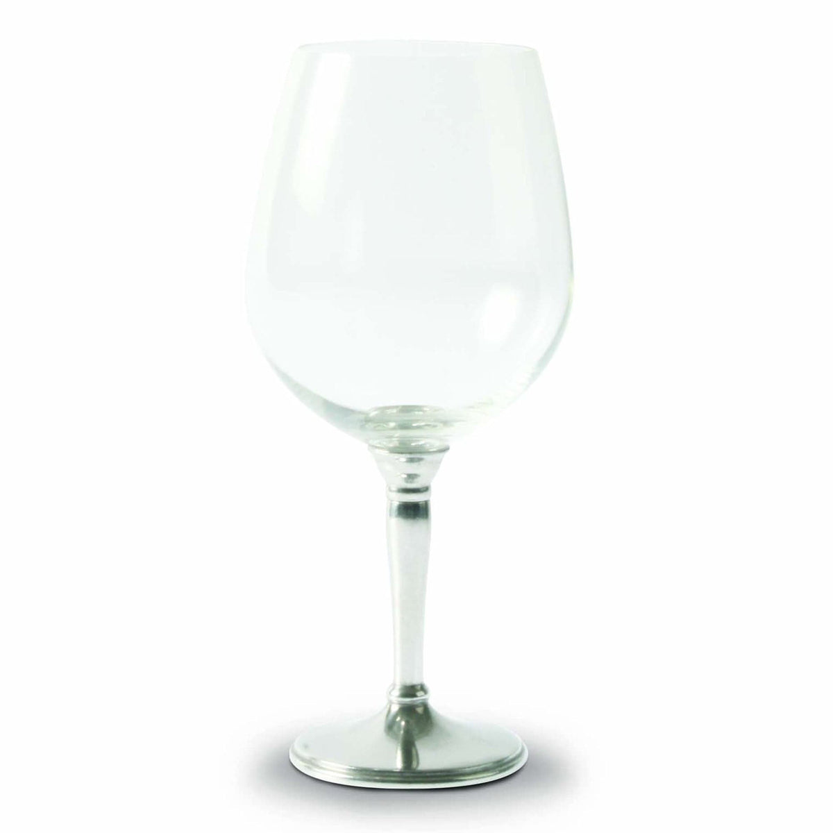 Vagabond House Medici Living Bordeaux - 21 oz Classic Pewter Stemware