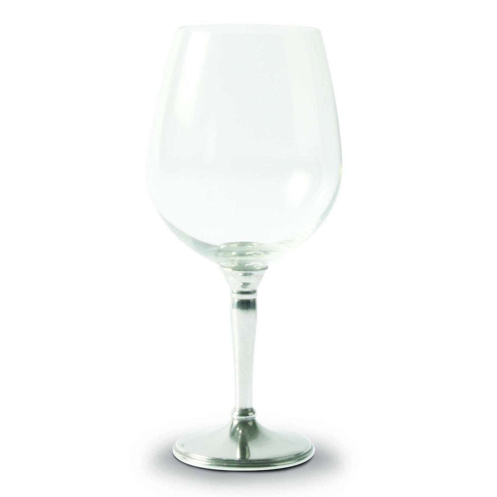 Vagabond House Medici Living Bordeaux - 21 oz Classic Pewter Stemware