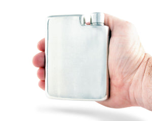 Vagabond House Medici Living Classic Pewter Flask