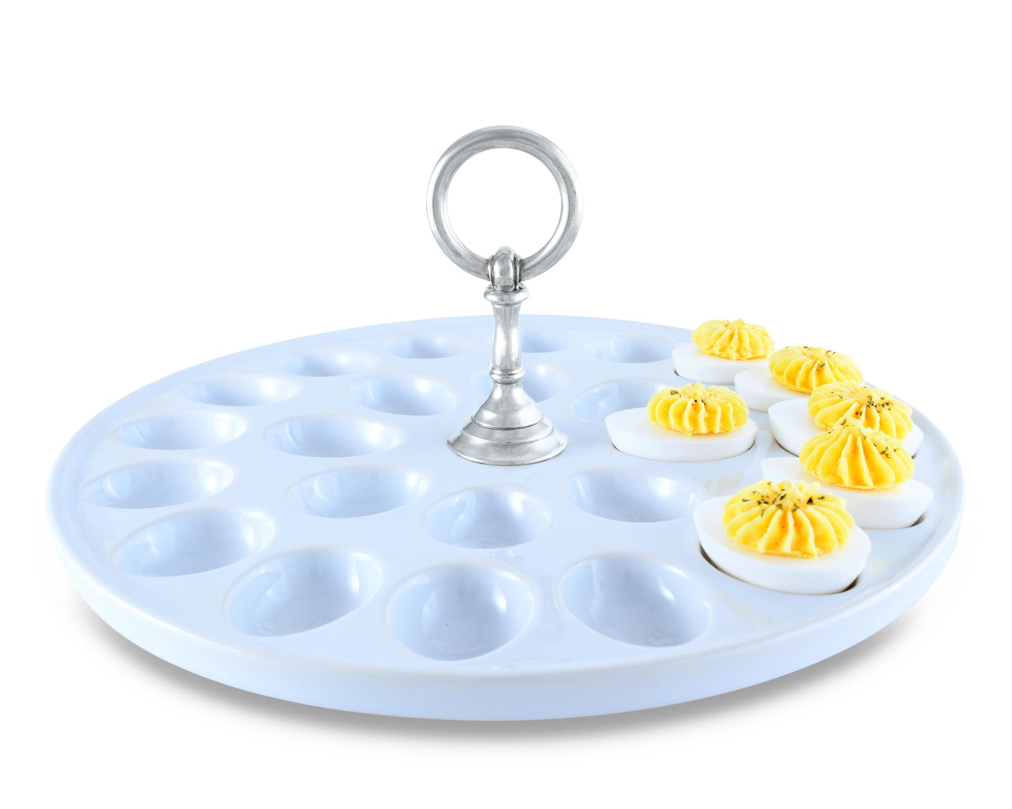 Purchase Designer Stoneware Egg Tray for Parties | Medici Living