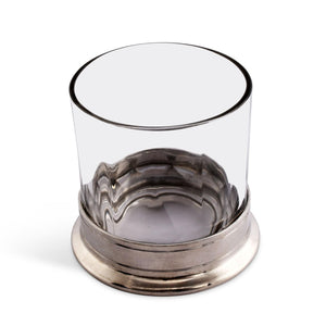 Vagabond House Medici Living Double Old-Fashioned - Hatched Glass