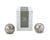 Vagabond House Medici Living Pewter World Globe Salt & Pepper Set