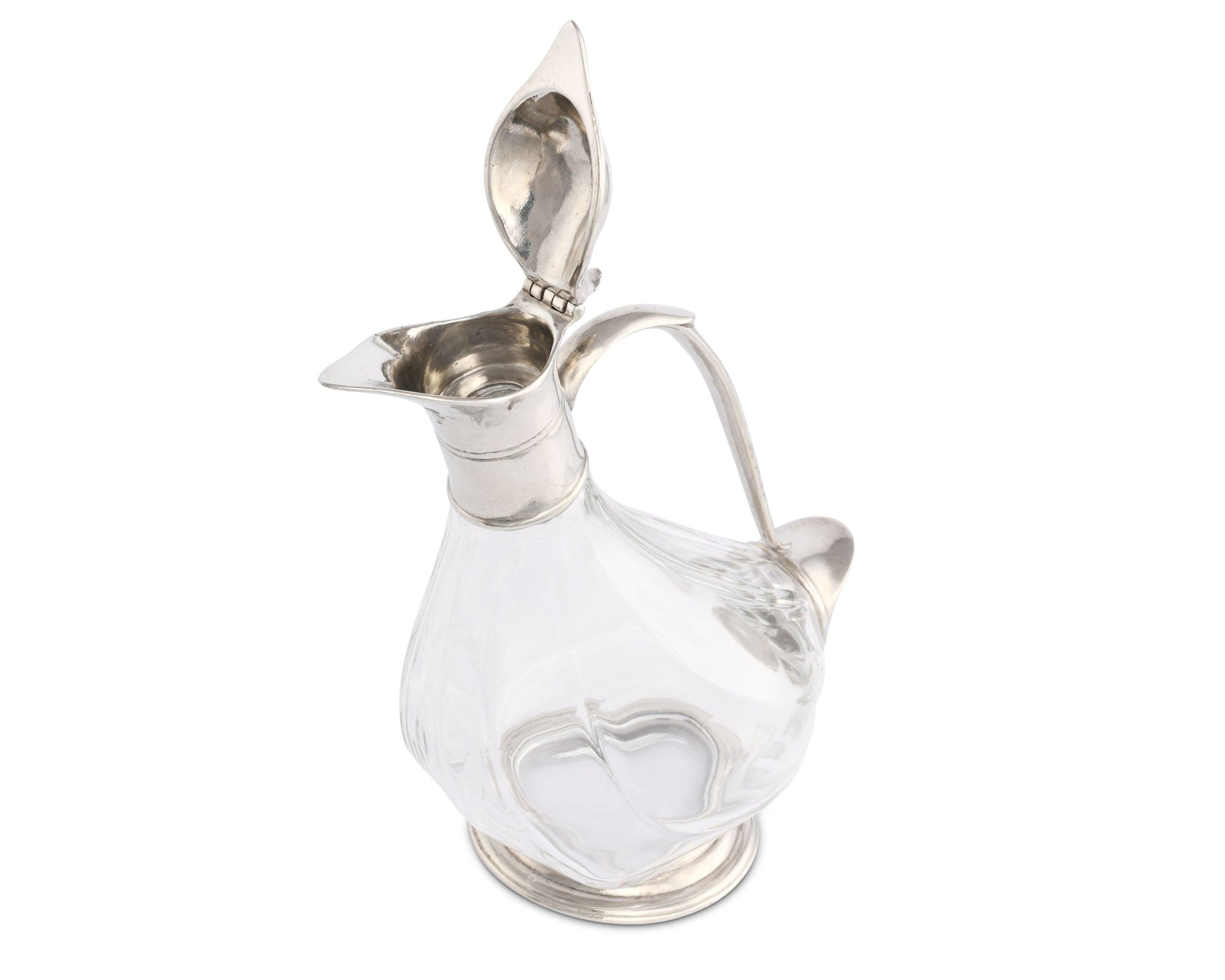 Vagabond House Morning Hunt Duck Pewter Wine Decanter