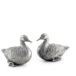 Vagabond House Morning Hunt Duck Salt & Pepper Set