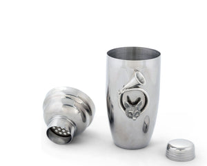 Vagabond House Morning Hunt Hunt Horn Stainless Cocktail Shaker