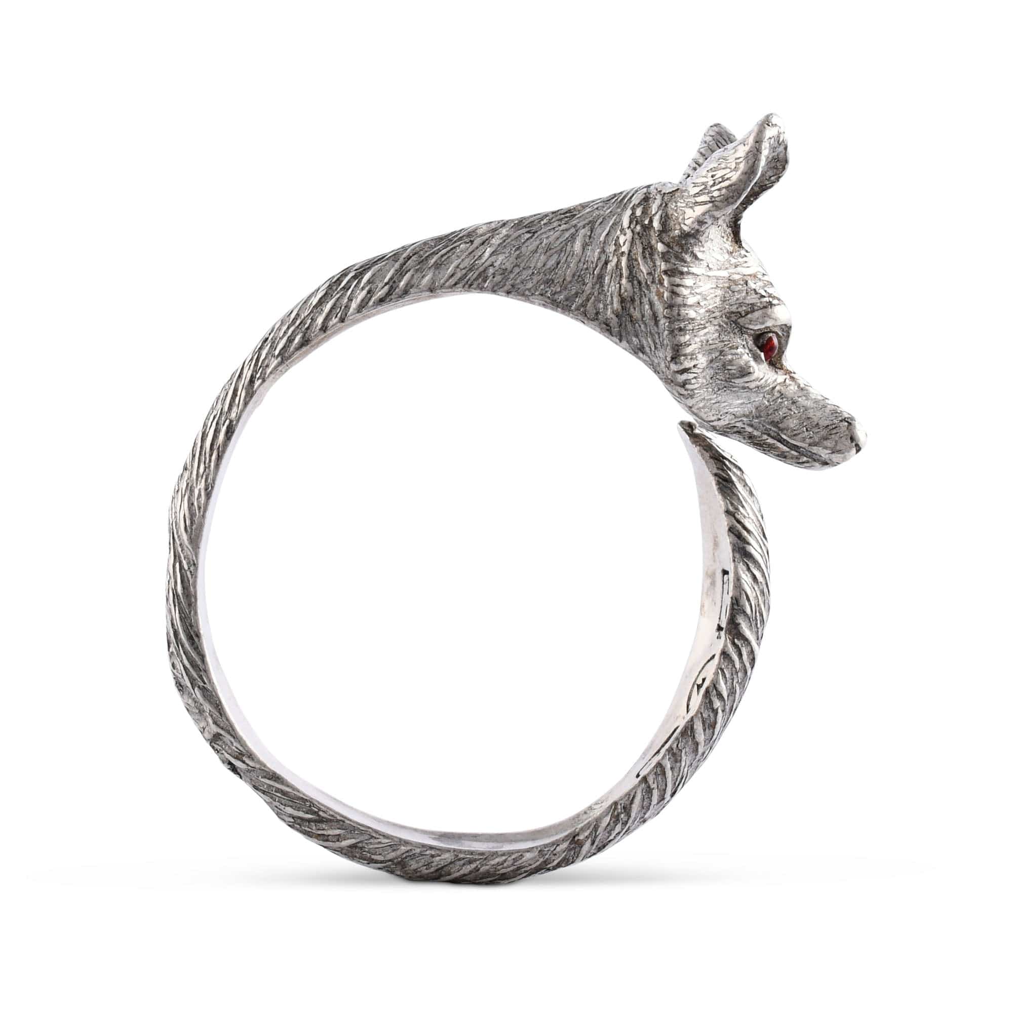 Vagabond House Morning Hunt Pewter Fox Napkin Ring