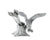 Vagabond House Morning Hunt Pewter Mallard Duck Cheese Pick Set