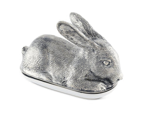 Clever Creatures Bunny Butter Dish - ivory & birch