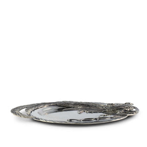 Vagabond House Morning Hunt Pheasant Feather Oblong Tray