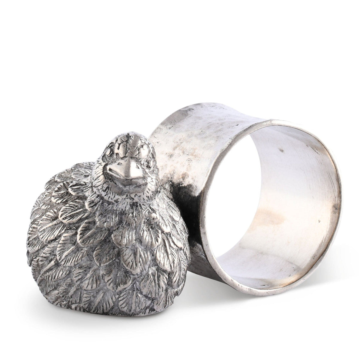 Vagabond House Morning Hunt Quail Napkin Ring
