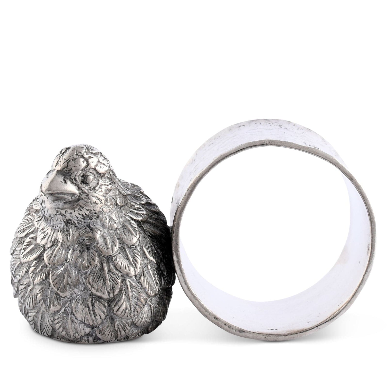 Vagabond House Morning Hunt Quail Napkin Ring