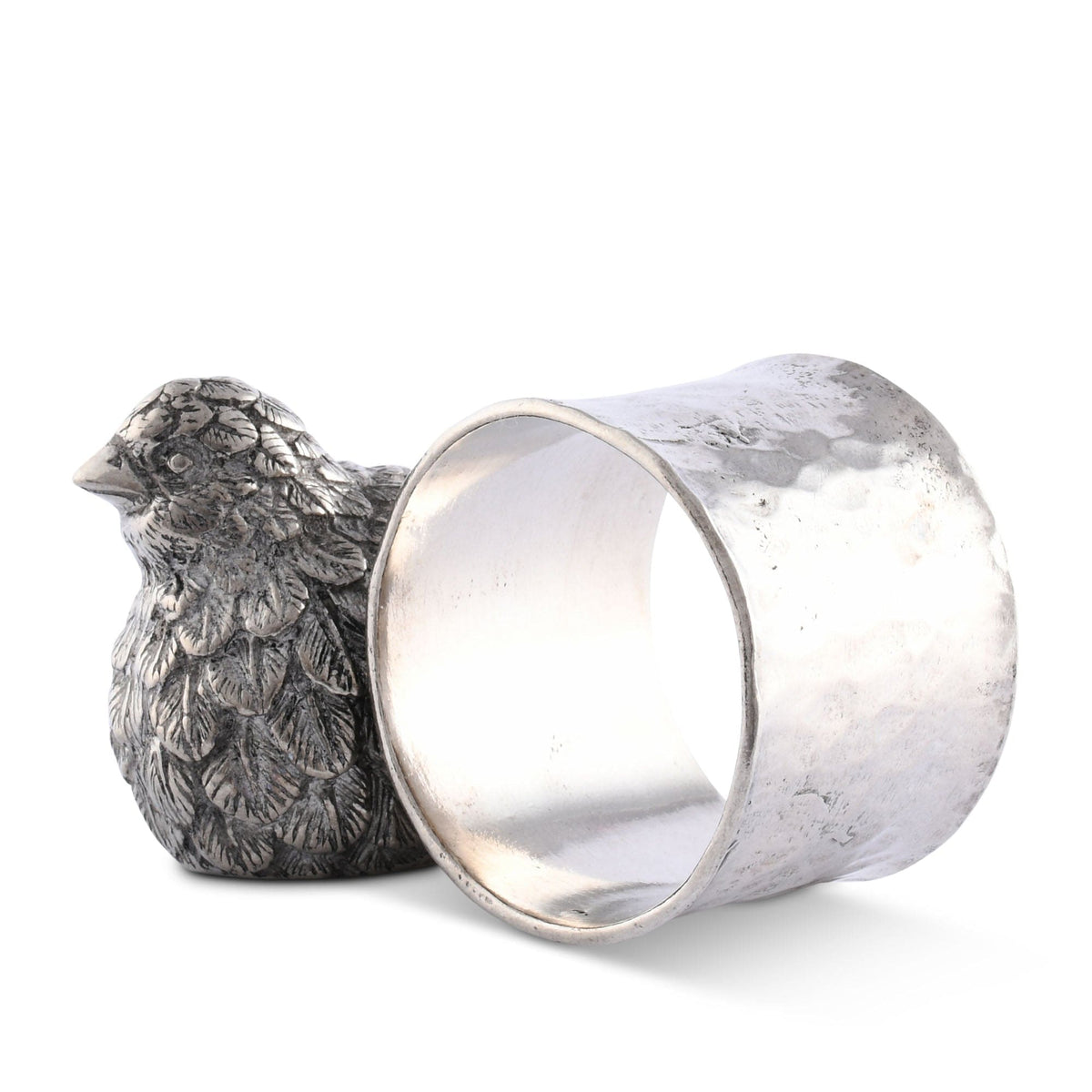 Vagabond House Morning Hunt Quail Napkin Ring