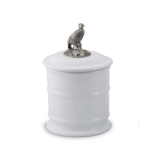 Vagabond House Morning Hunt Short Pheasant Stoneware Canisters