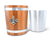 Vagabond House Provencal Fleur de lies Teak Ice Bucket - Steel insert