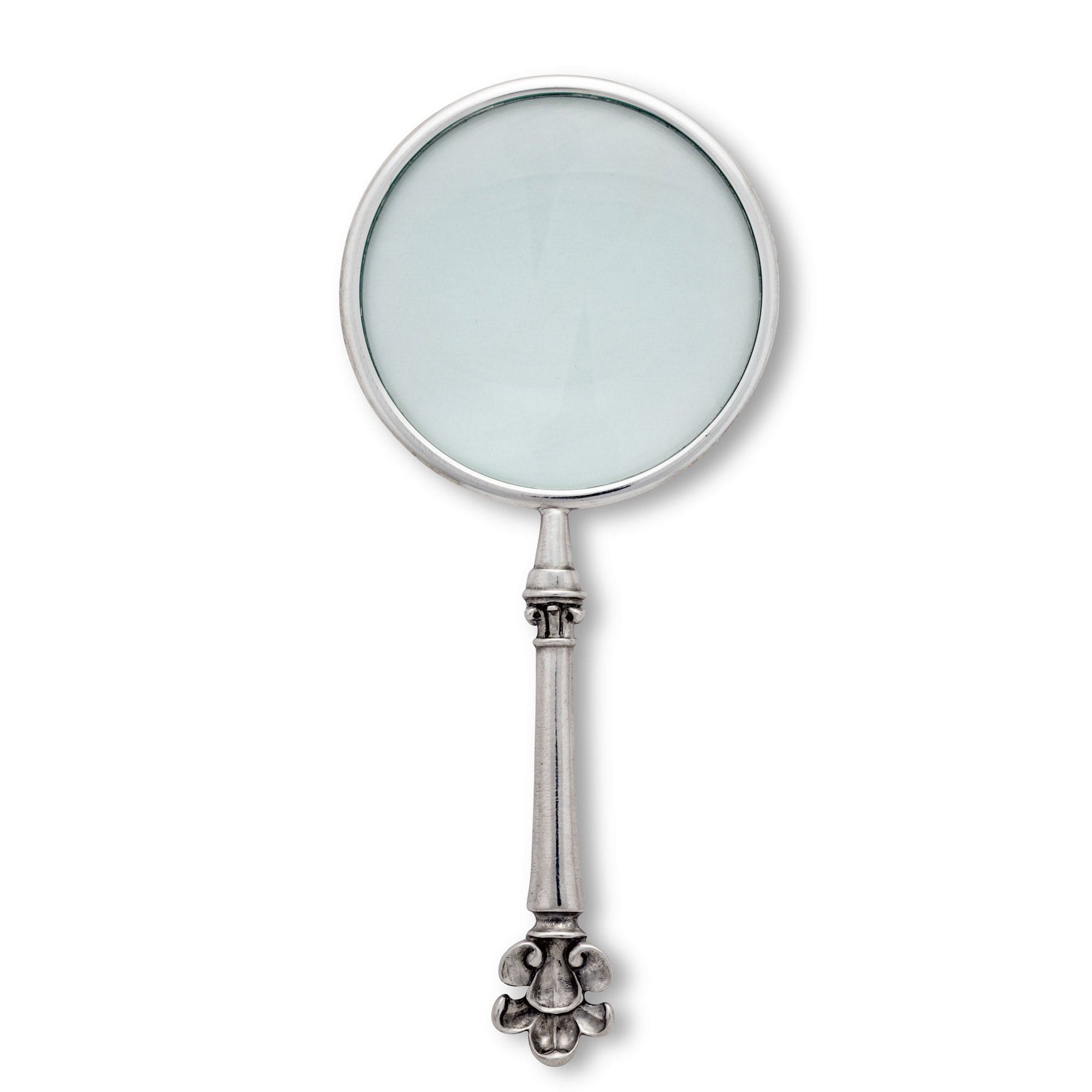 Vagabond House Provencal Pewter Provencal Pattern Magnifier 4 inches