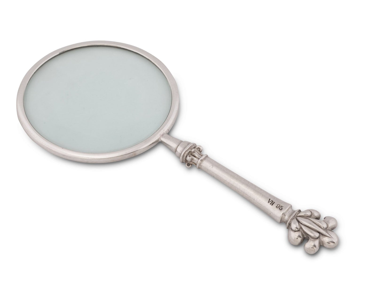 Vagabond House Provencal Pewter Provencal Pattern Magnifier 4 inches