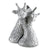 Vagabond House Safari Pewter Giraffes Salt & Pepper Set