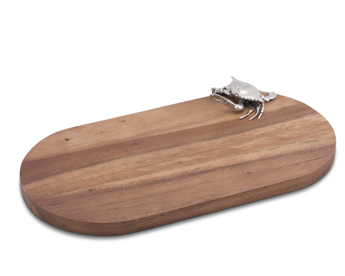 Vagabond House Sea and Shore Blue Crab Bar Board