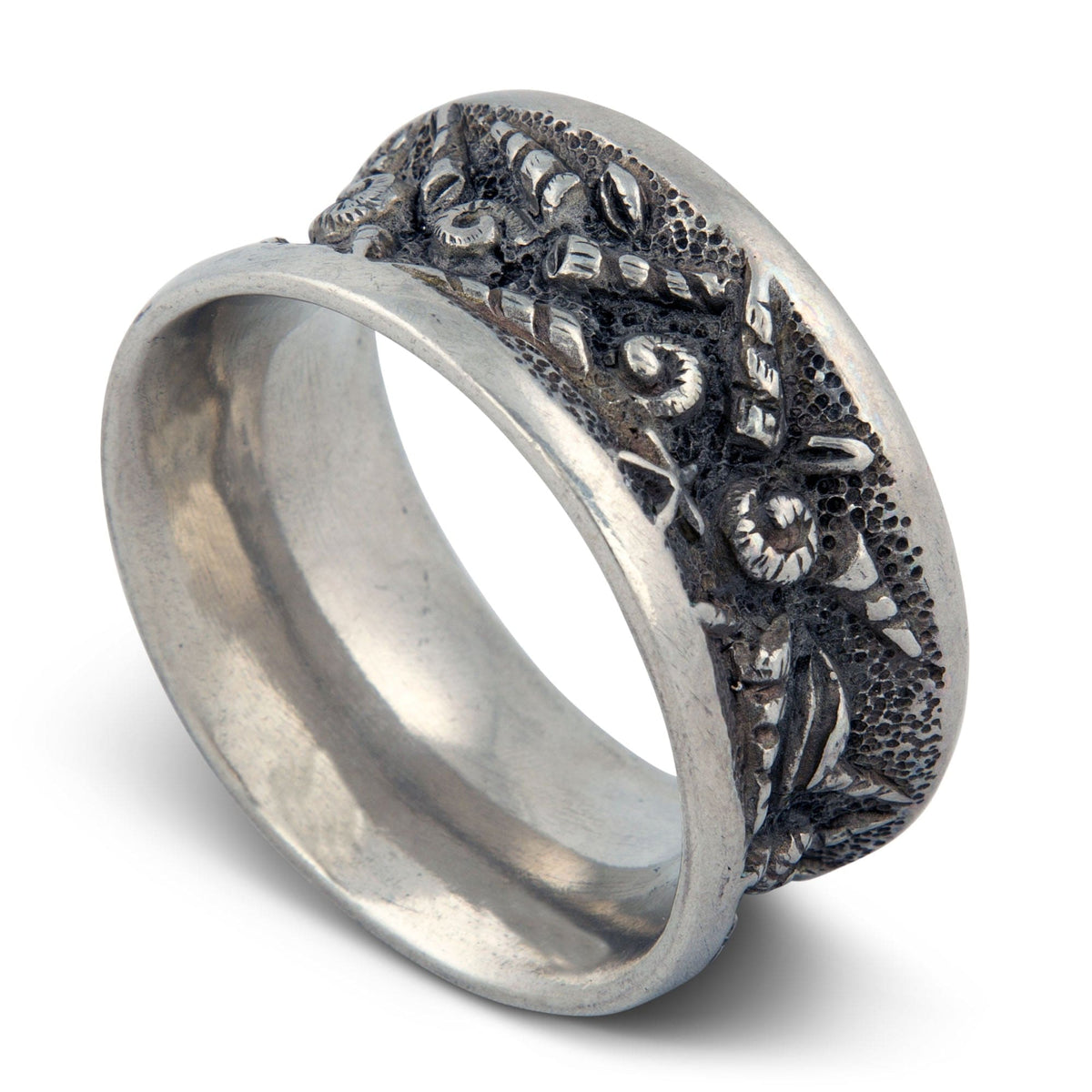 Vagabond House Sea and Shore Coastal Tide Pool Napkin Ring