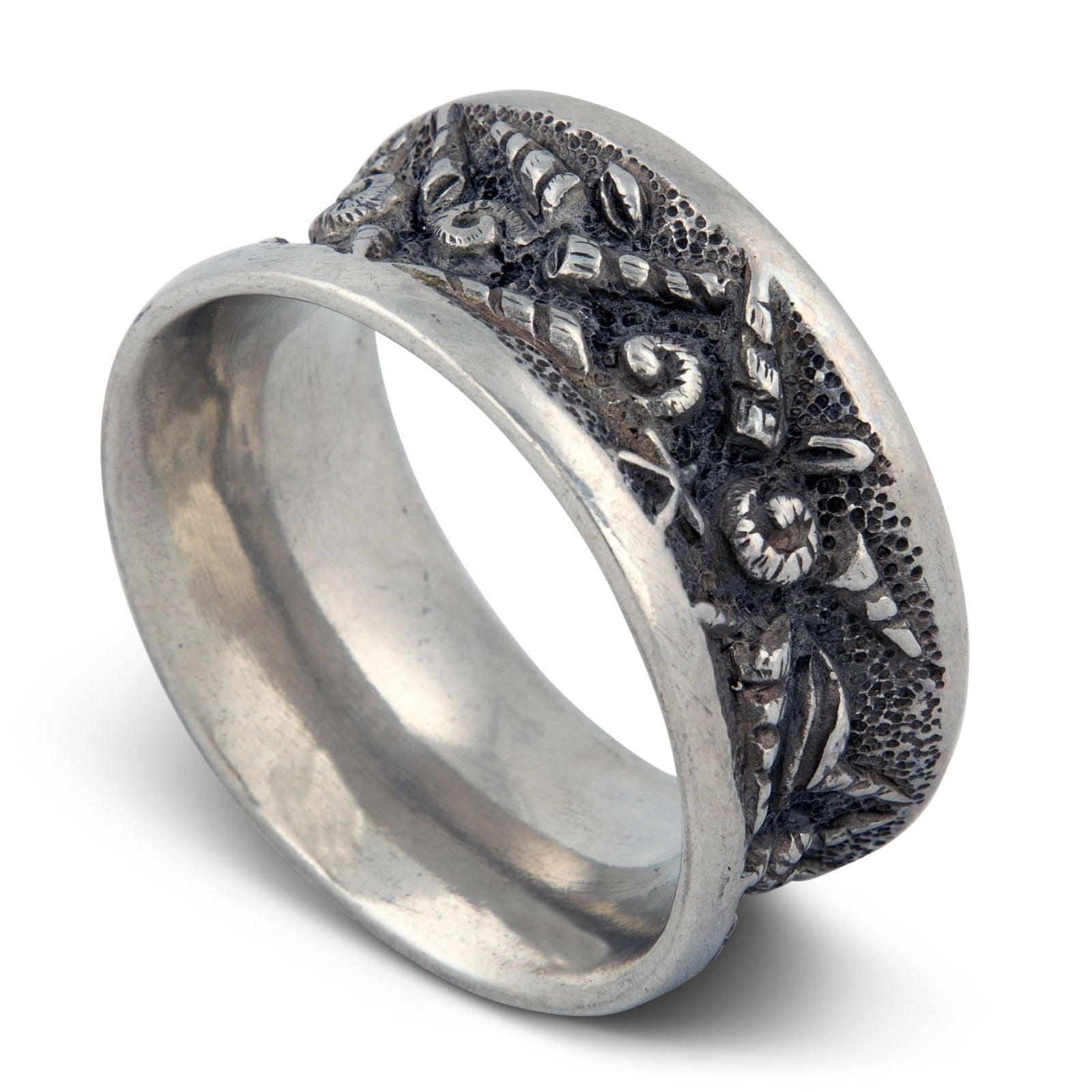 Vagabond House Sea and Shore Coastal Tide Pool Napkin Ring