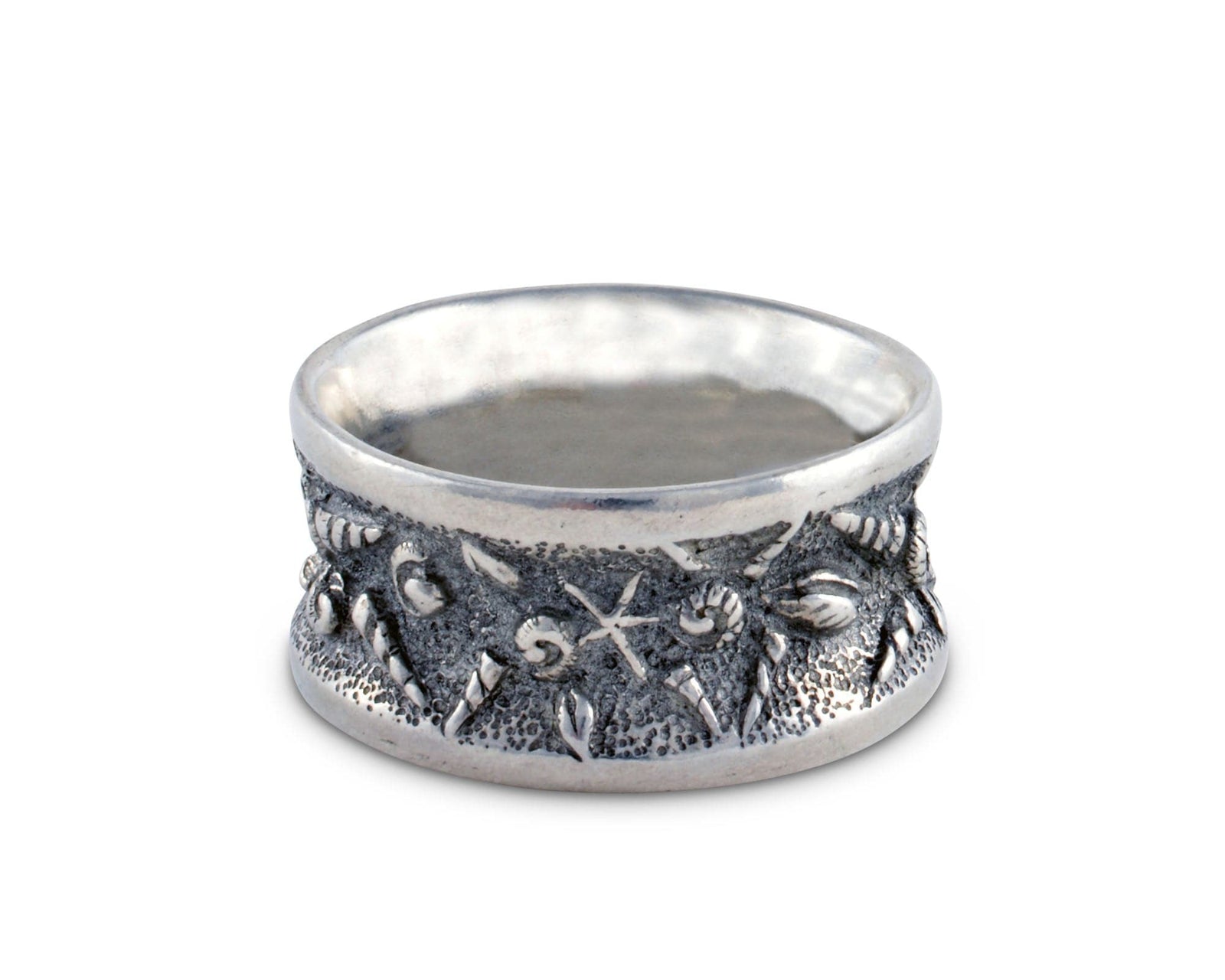 Vagabond House Sea and Shore Coastal Tide Pool Napkin Ring