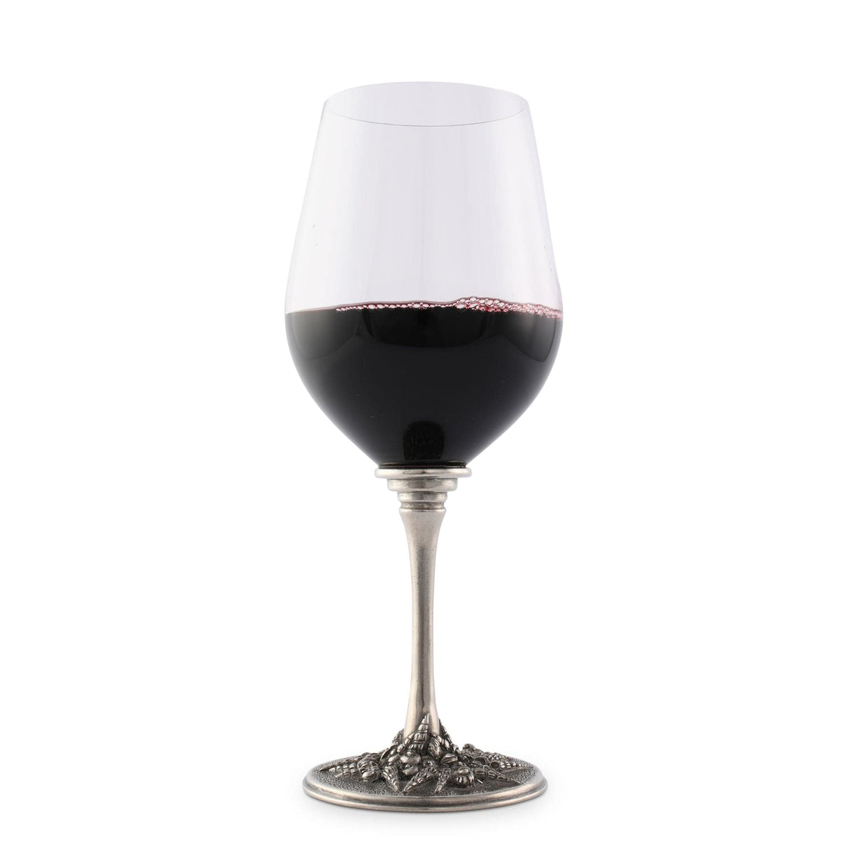 Vagabond House Sea and Shore Coastal Tide Wine Glass
